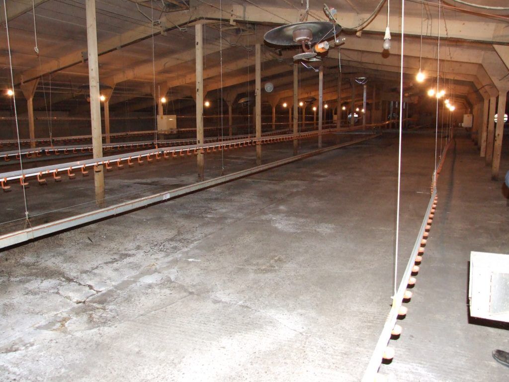 6-UnderConstruction-interiorbefore Crowland Caravans - Sheds under construction - before